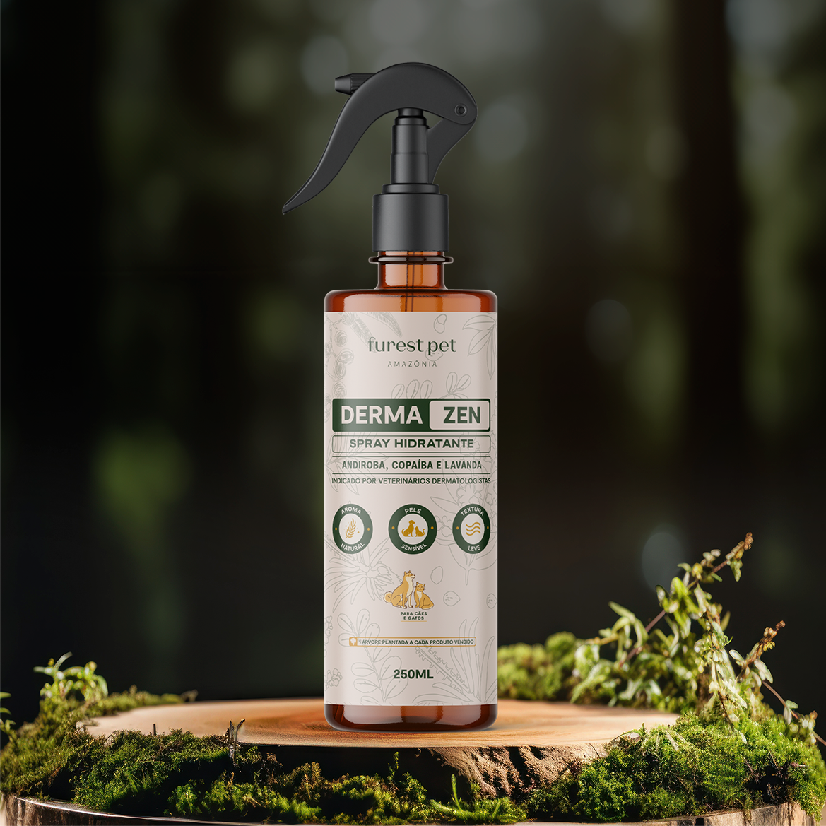 Derma Zen Spray Hidratante - 250 ML