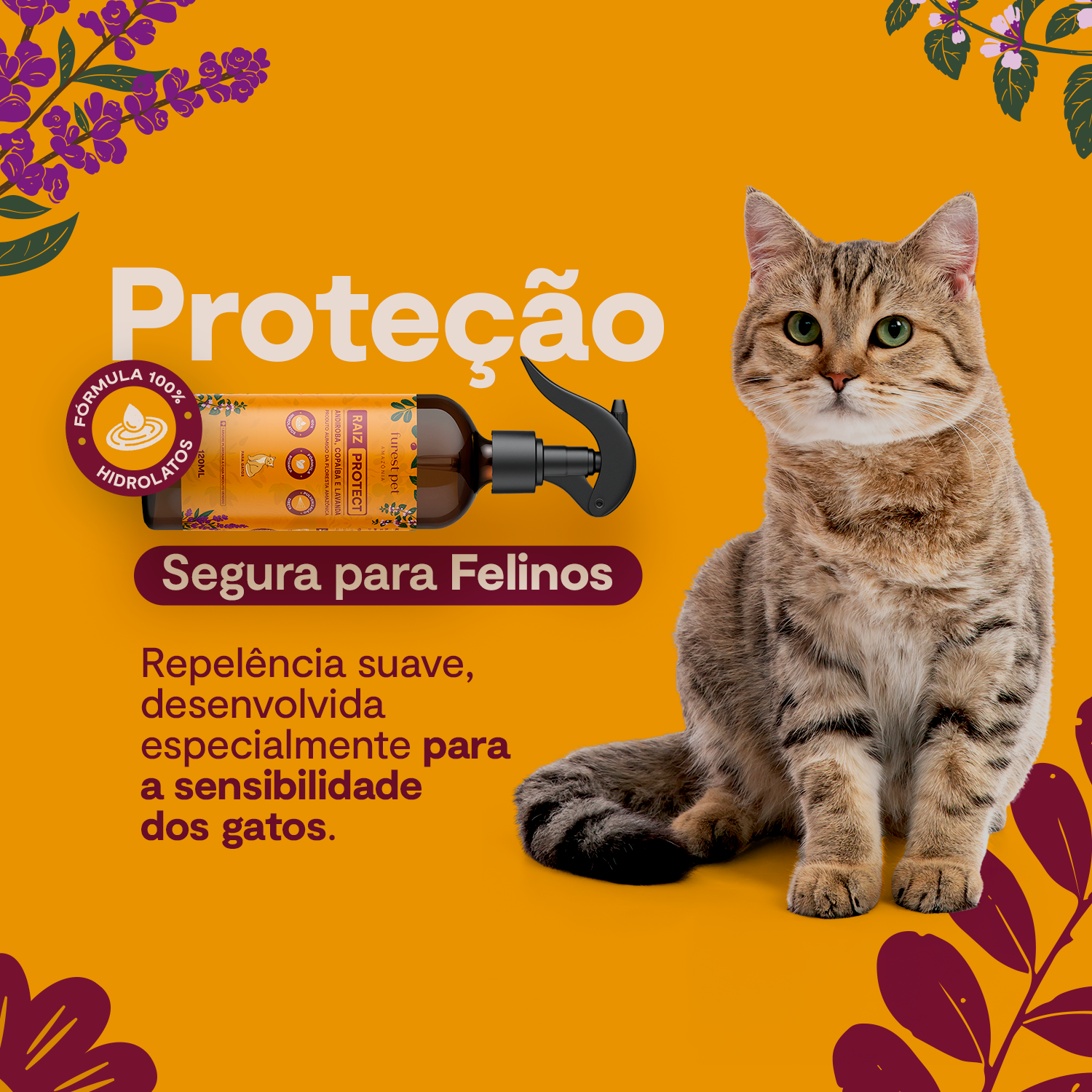 Raiz Protect Para Gatos - 120 ML