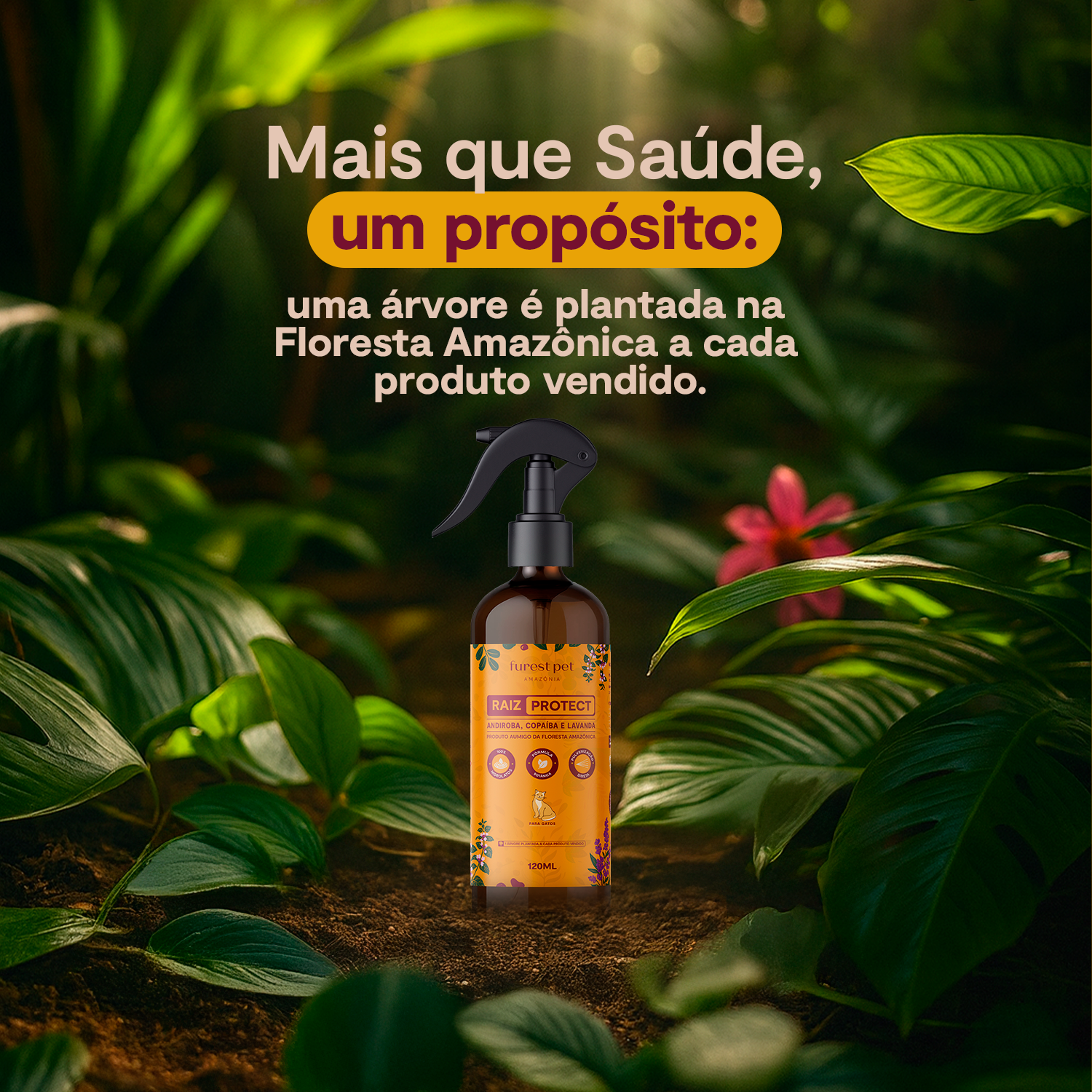 Raiz Protect Para Gatos - 120 ML